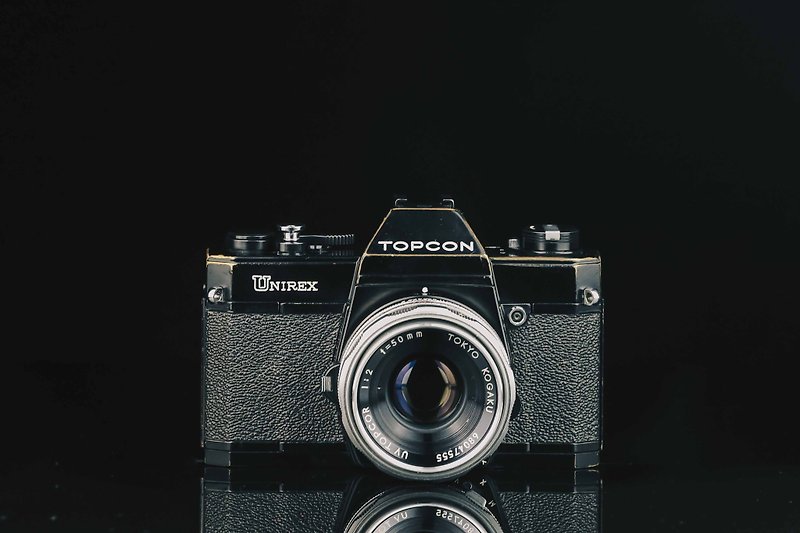 TOPCON UNIREX+TOKYO KOGAKU 50mm F=2 #0901 #135底片相機 - 相機/拍立得 - 其他金屬 黑色