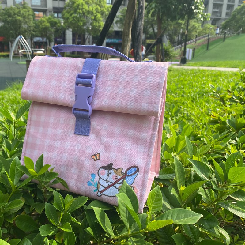 Cat lunch bag picnic style - กล่องข้าว - เส้นใยสังเคราะห์ 