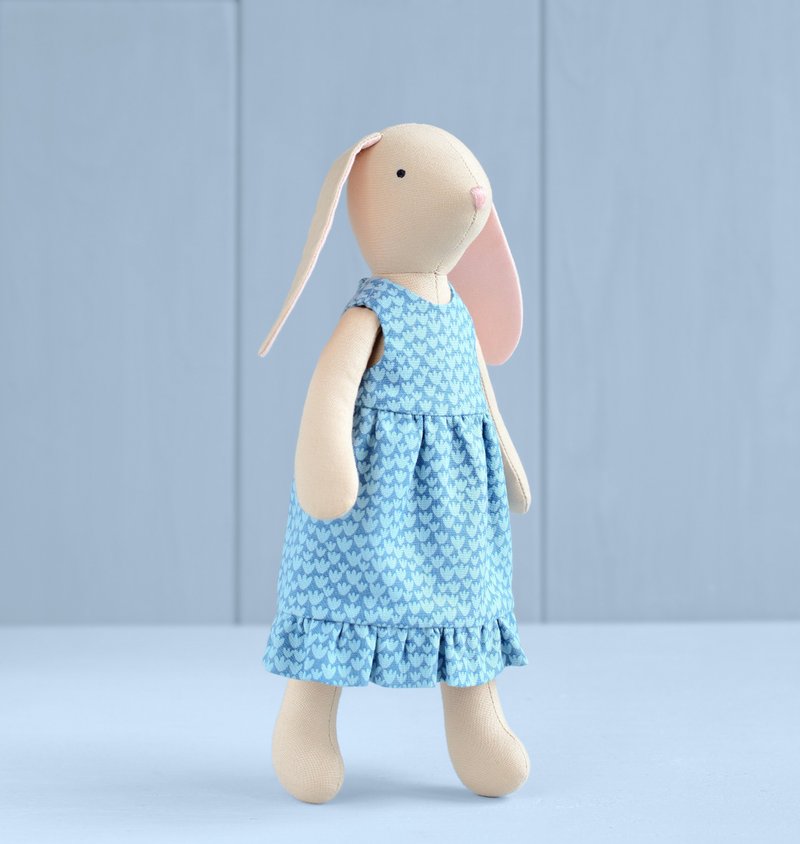 PDF Large Bunny Doll Sewing Pattern - 手工藝教學/工具書 - 其他材質 