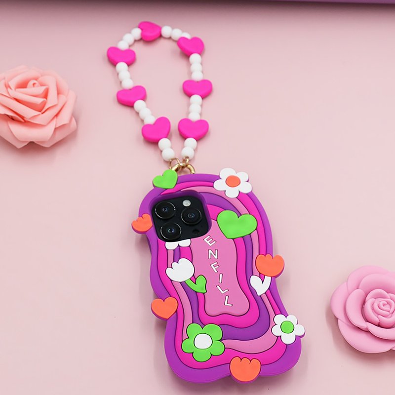 【Candies】iPhone 14 系列 - 彩虹仙子 手機殼 紫 - 手機殼/手機套 - 矽膠 多色