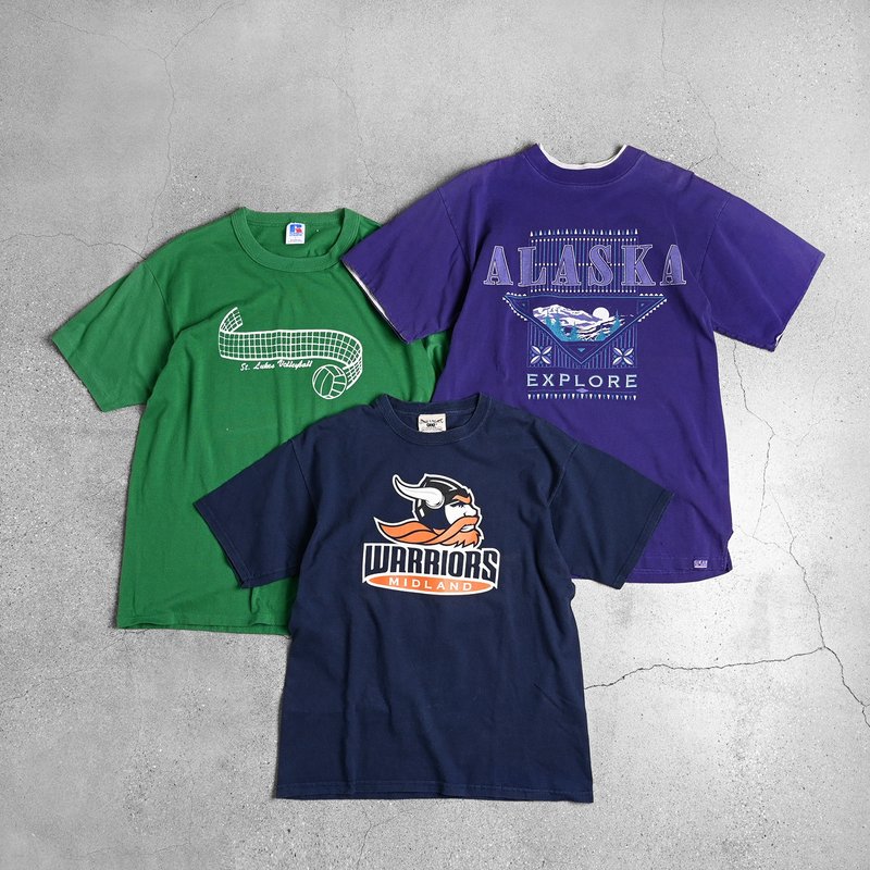 Vintage 美式圖案 Tee / Vintage Gildan Tee、美式休閒 - 帽T/大學T - 棉．麻 多色