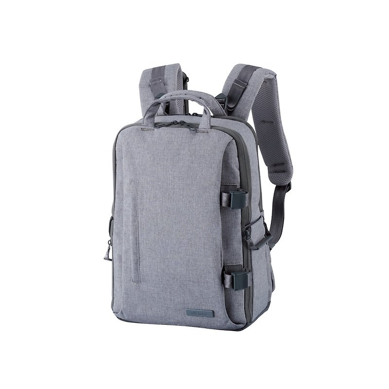 ELECOM Canvas Backpack/M/Gray - Camera Bags & Camera Cases - Polyester Gray