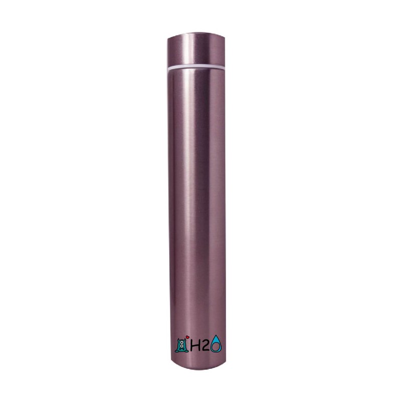 【ZeroToOne】Double Wall Slim Thermos Bottle - กระบอกน้ำร้อน - สแตนเลส สึชมพู