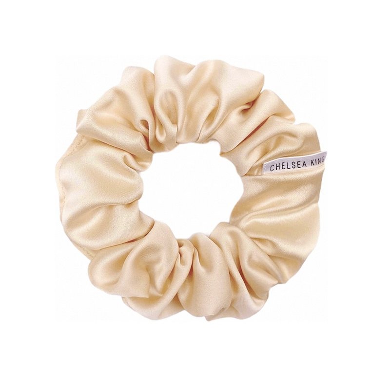 Canada Chelsea King Silk Satin Series - Small Size Ruffle Hair Bundle - Champagne Gold - เครื่องประดับผม - ไฟเบอร์อื่นๆ 