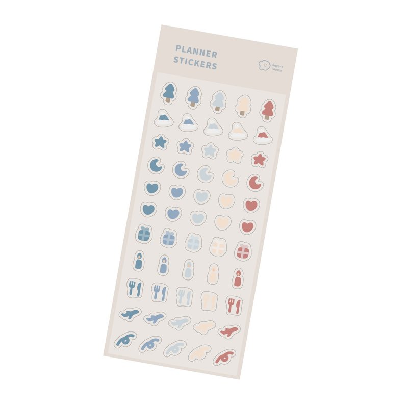 planner sticker - สติกเกอร์ - กระดาษ หลากหลายสี