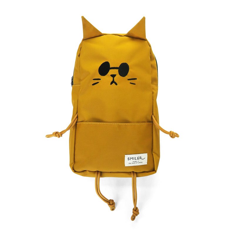 CAT Buddy Bag - แมวสีเหลือง - กระเป๋าแมสเซนเจอร์ - ไฟเบอร์อื่นๆ สีเหลือง