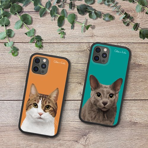 Chloe & Lala 犀牛盾貓貓手機殼 | Mod NX | 三花 虎斑 黑貓 橘貓 黑白貓 藍貓
