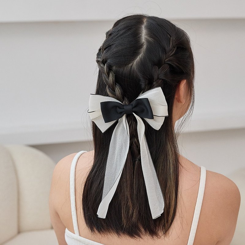 NO.58 Bow hairpin - Hair Accessories - Other Materials 