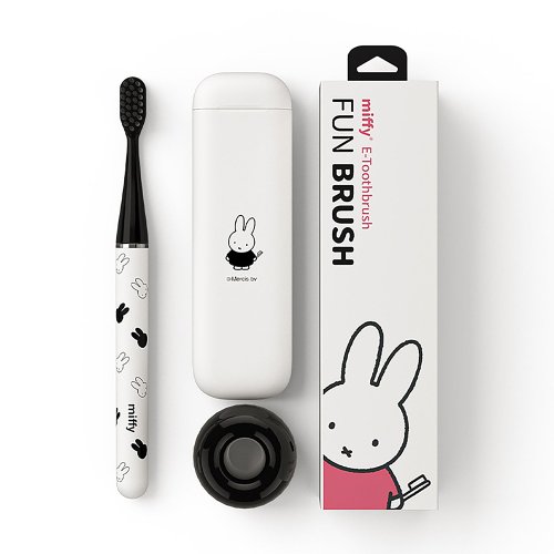 ◆ HiSmile × Miffy ◆ミフィー 電動歯ブラシ+歯磨き粉セット◆ ミッフィー電動歯ブラシとグッズセット 青 - メルカリ