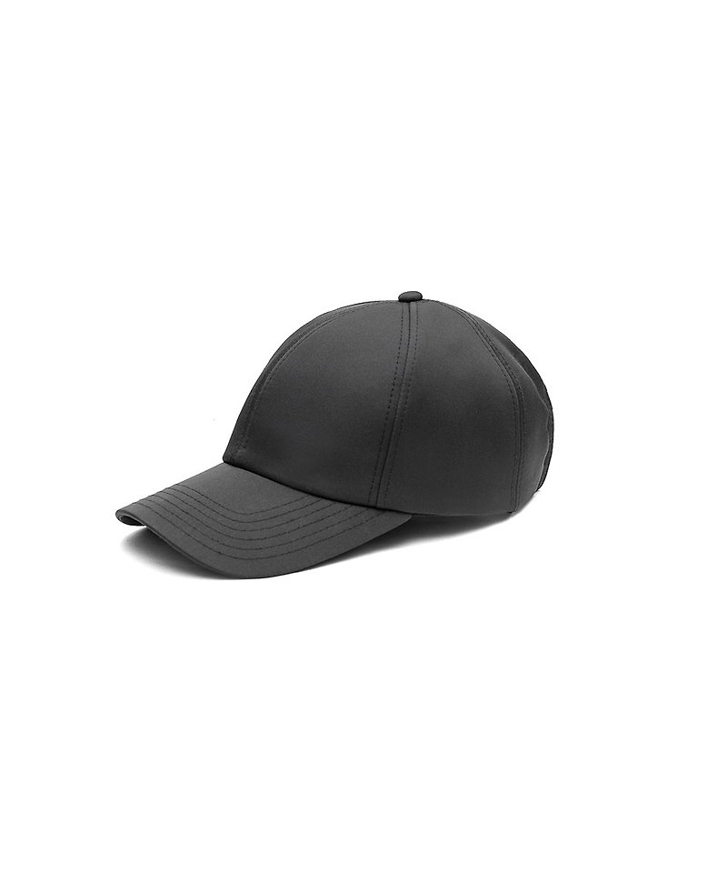 RECOVERY PET Satin Hard Ball Cap - Hats & Caps - Polyester Black