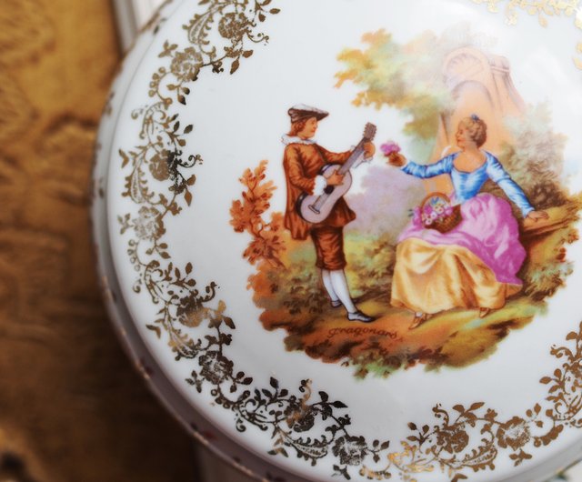 アビランド  リモージュ  ルーブシエンヌ 19cmプレート ４枚 アンティーク リモージュアビランド 19センチプレート アビランド