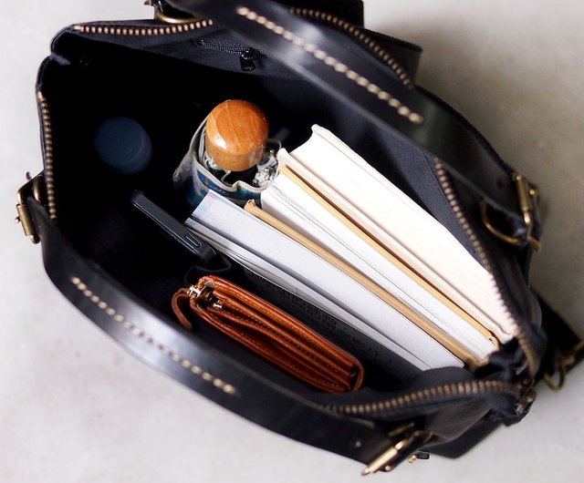 く日はお得♪ back leather horse handmade Japanese three-purpose Made bag バッグ