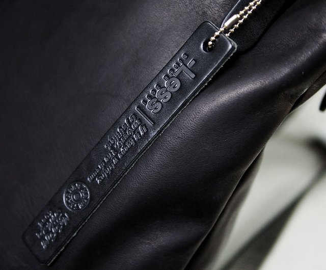 Japanese handmade horse leather back three-purpose bag Made