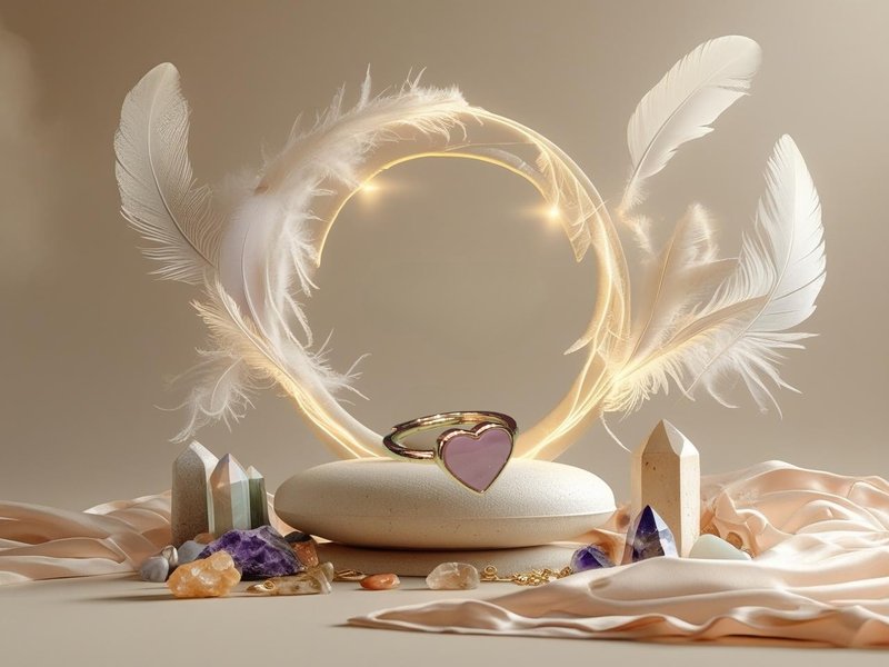 心之遙想 ‧ 粉貝母 ‧ 晶石戒指 - 戒指 - 水晶 紫色