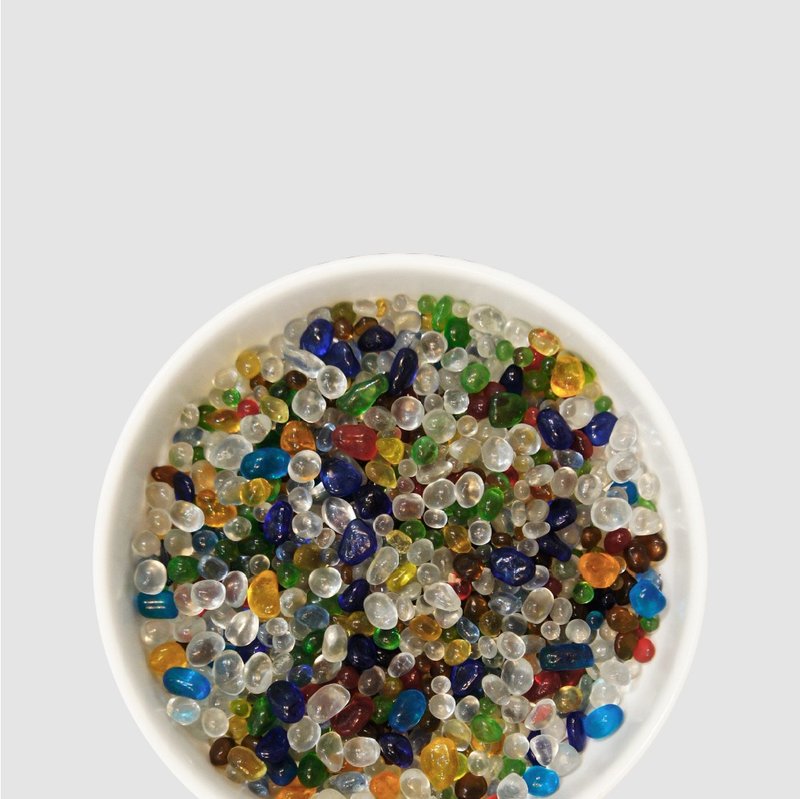 │ 居家小物 │玻璃珠 - 彩色 裝飾 清透 高溫燒製 無菌無毒 養魚 - 擺飾/家飾品 - 玻璃 