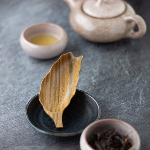 微慕・微木 Light Mood 實木茶則・臺灣造型