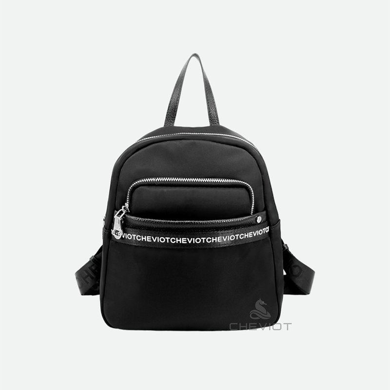 【CHEVIOT】Jazz Diva Series Backpack Backpack-19111 - Backpacks - Nylon Black