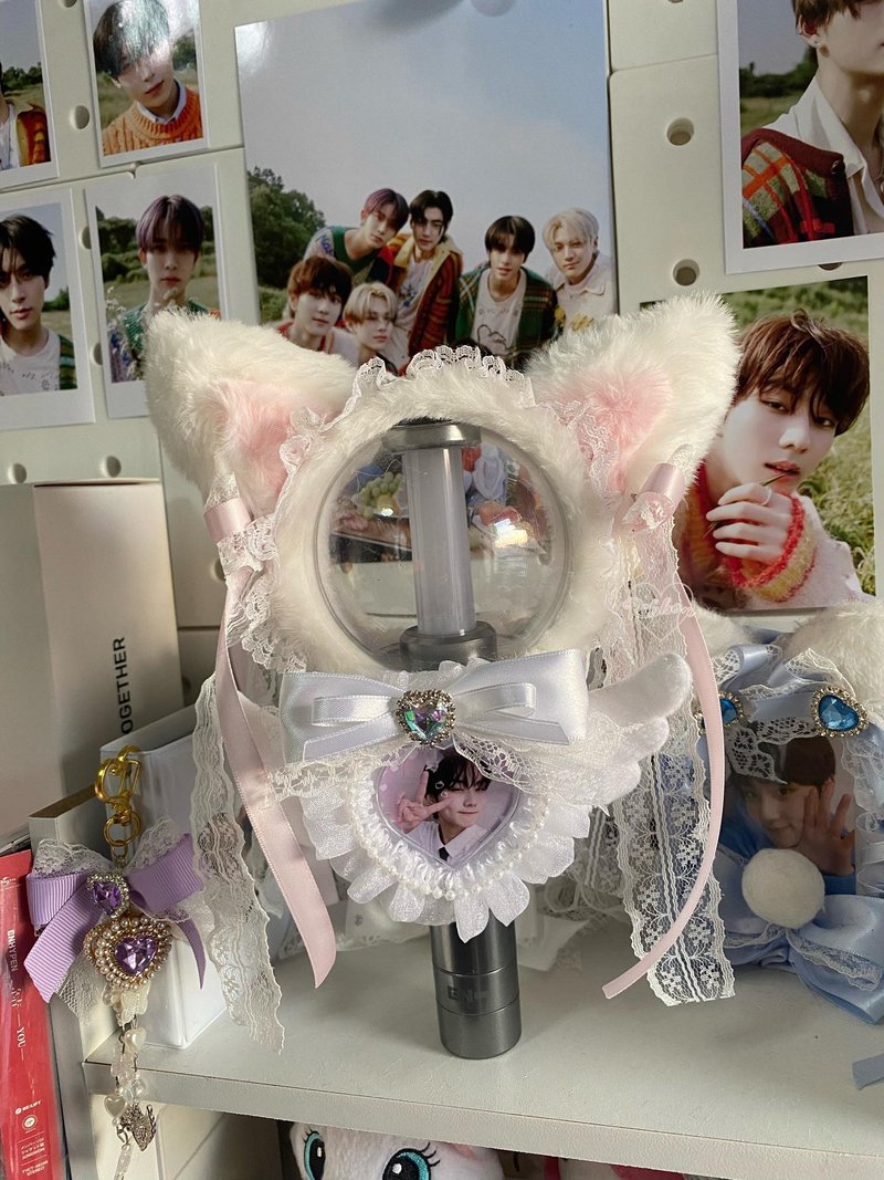 Lightstick cover (for all lightstick) - 編織/刺繡/羊毛氈/縫紉 - 羊毛 多色