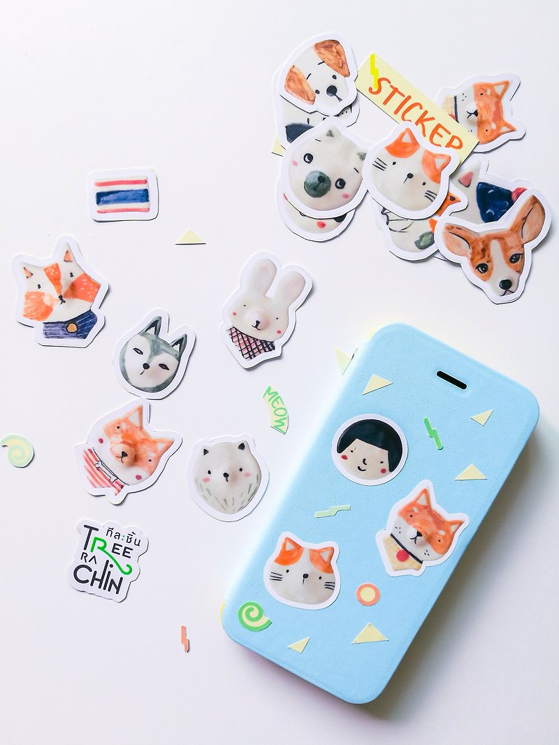 sticker animal - Other - Waterproof Material Multicolor