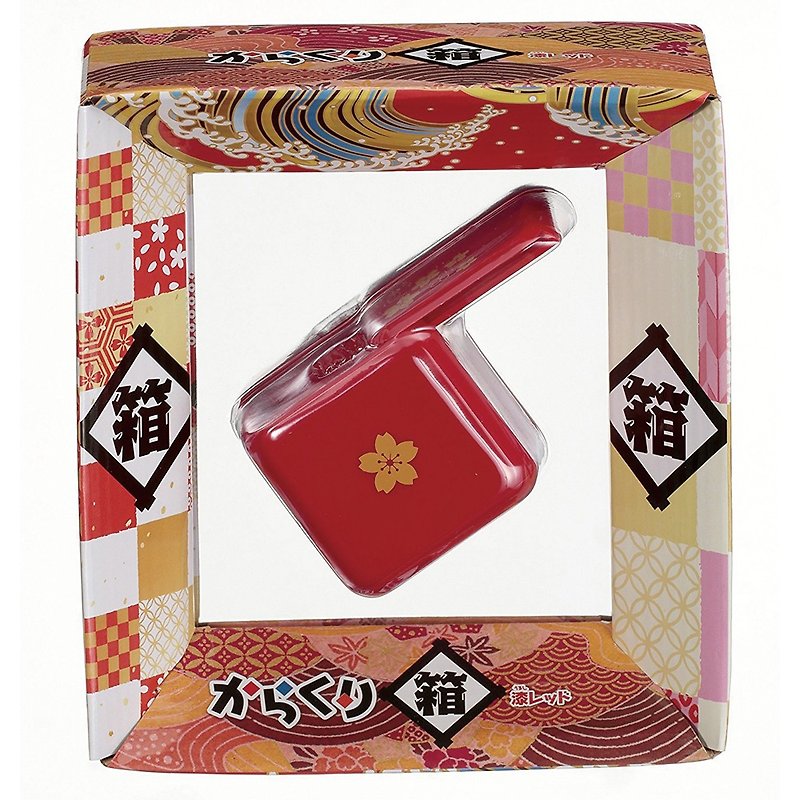 Japanese office box - Sakura - Other - Plastic Red