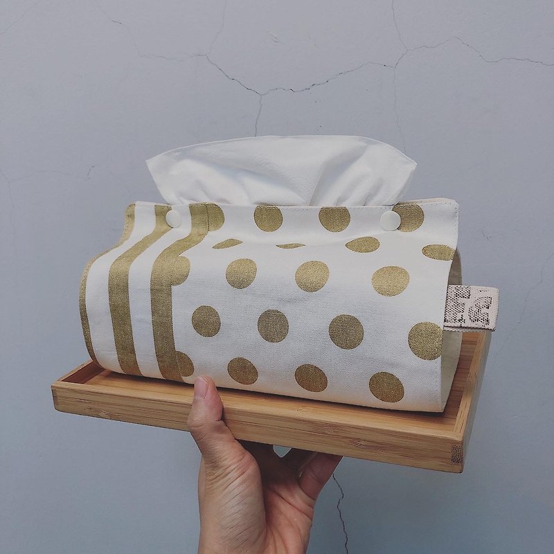 Tissues cover. - Tissue Boxes - Cotton & Hemp Gold