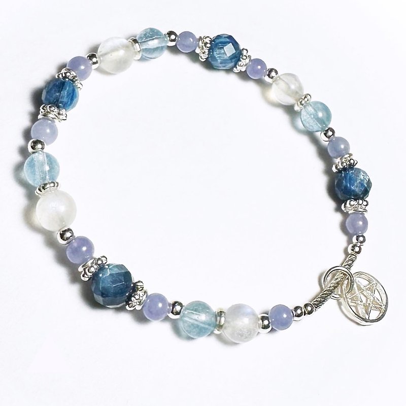 Tonight's Starry Sky Blue- Stone design bracelet - สร้อยข้อมือ - คริสตัล สีน้ำเงิน