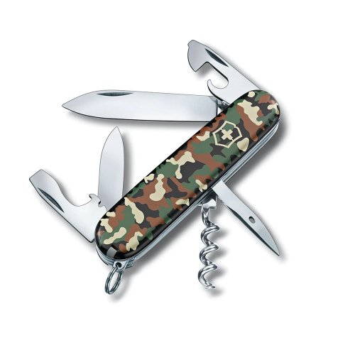 城市視角 VICTORINOX 瑞士維氏 瑞士刀 Spartan 12用 91mm 迷彩 1.3603.94