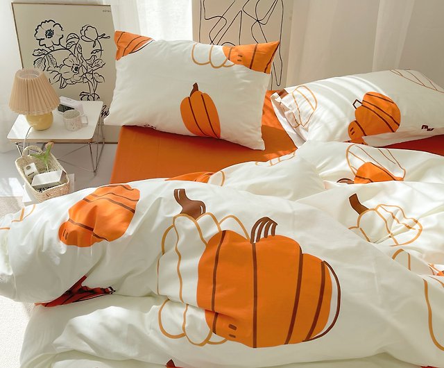 Sleeping Pumpkin Designer Original, Original Duvet Covers King Size Cotton