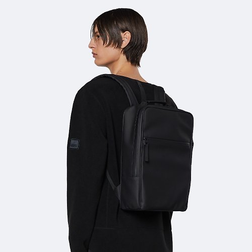 Rains 台灣經銷 【丹麥 RAINS】Book Backpack &W3 基本款防水通勤後背包
