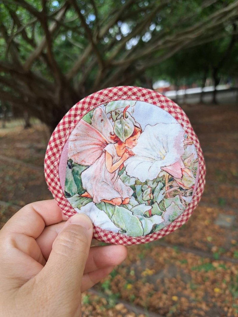 小天使的祝福 ~ ~ 圓圓脆餅零錢包 - 零錢包/小錢包 - 棉．麻 