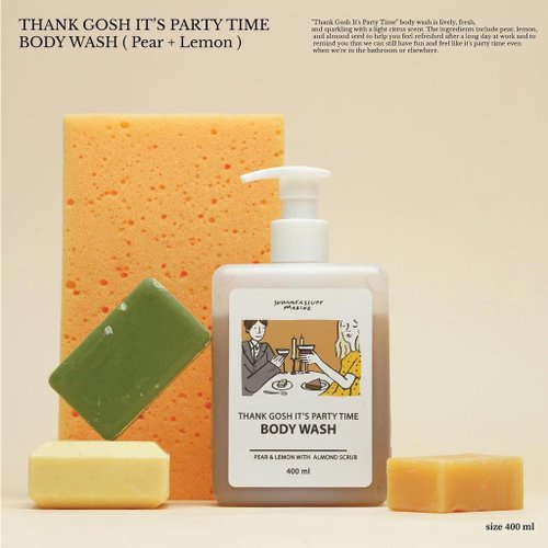 summerstuffmarine Summerstuff.marine - BODY WASH (SHOWER GEL) กลิ่น IT'S PARTY TIME (400 ml)