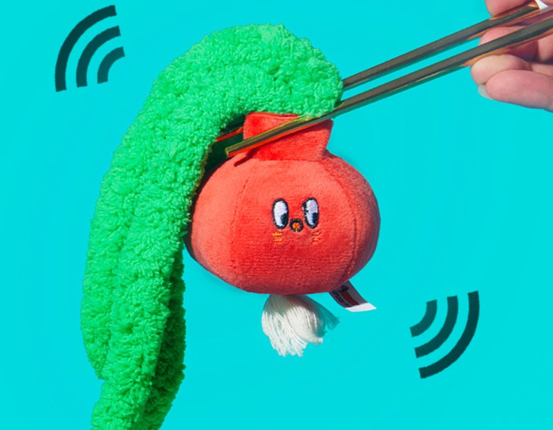 [Little Onion] Pet Squeaky Companion / Chew-Resistant Toy - Pet Toys - Other Materials Multicolor