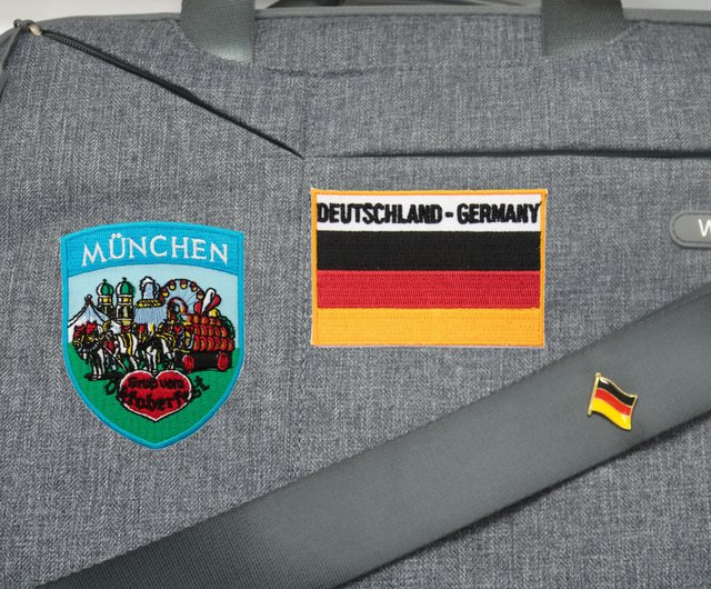 Germany Travel Patch Europe Badge Embroidered Iron on