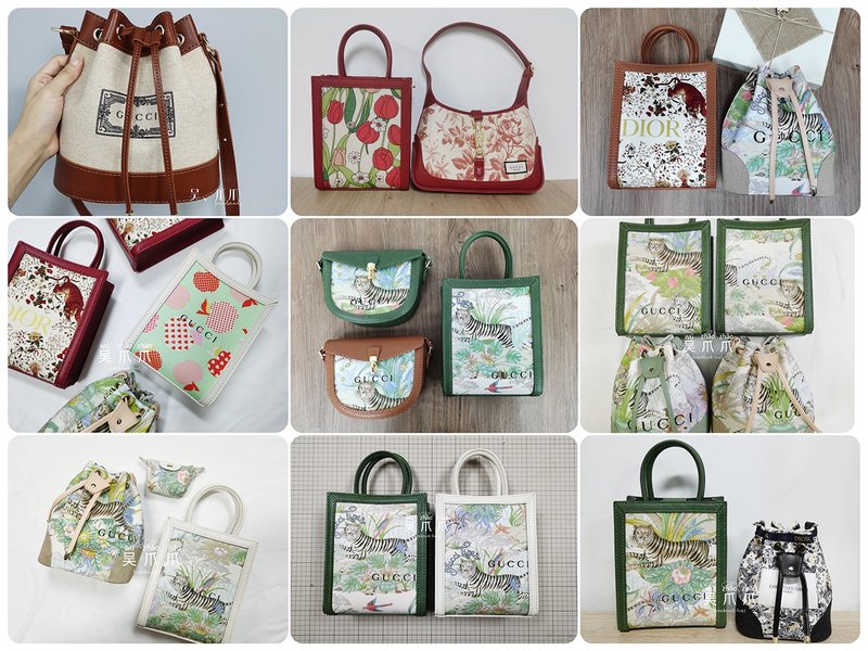 手作 handmade 防塵袋改造部分記錄 非賣品 - 側背包/斜背包 - 真皮 多色