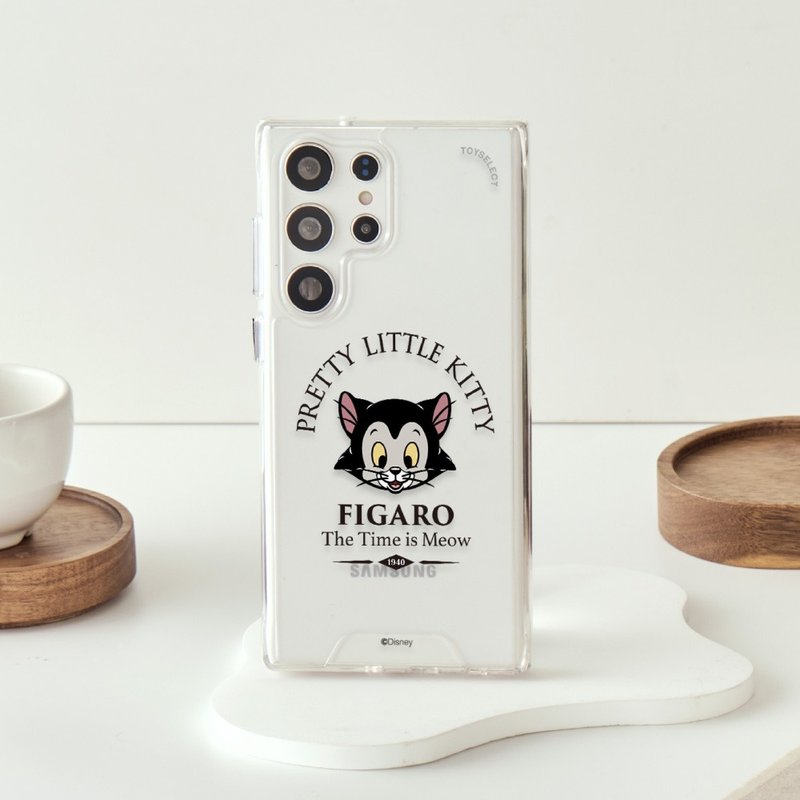 Disney Cats And Dogs-費加洛大頭款防摔透明SAMSUNG手機殼 - 手機殼/手機套 - 塑膠 多色