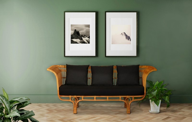 天然藤編沙發 貝菈三人沙發 峇厘特色南洋風 印尼手工藤製家具 - 椅子/沙發 - 植物．花 橘色