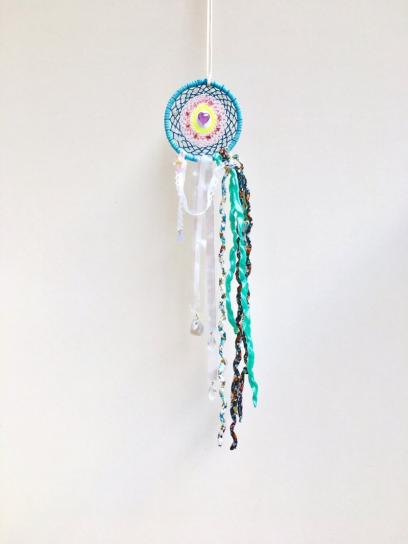 Dream catcher as gentle as water - Items for Display - Other Materials Blue