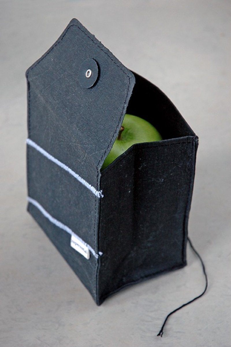 環保食物餐袋 S/碳黑色 - 收納箱/收納用品 - 其他材質 