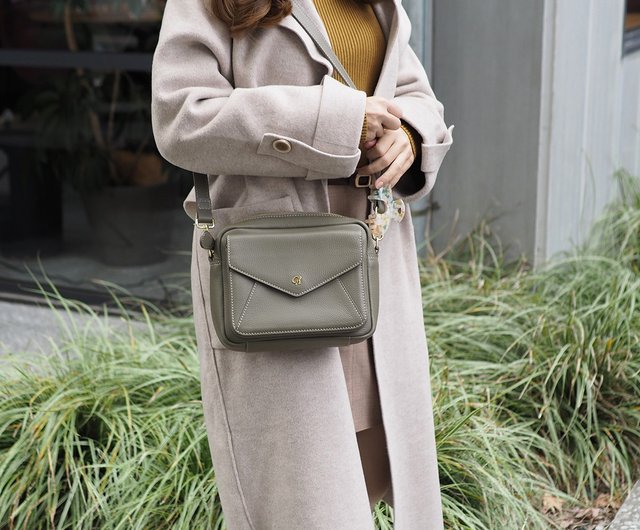 Taupe satchel online handbags