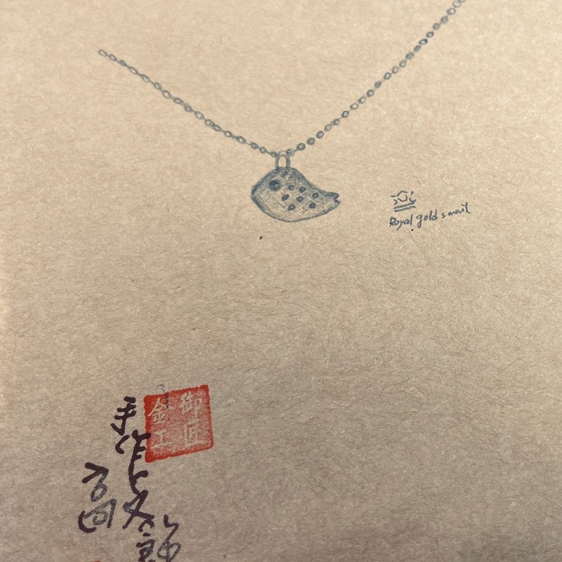 V53款-做不出一樣的銀項鍊-小鳥造型-925純銀項鍊-御匠敲飾 - 項鍊 - 純銀 銀色