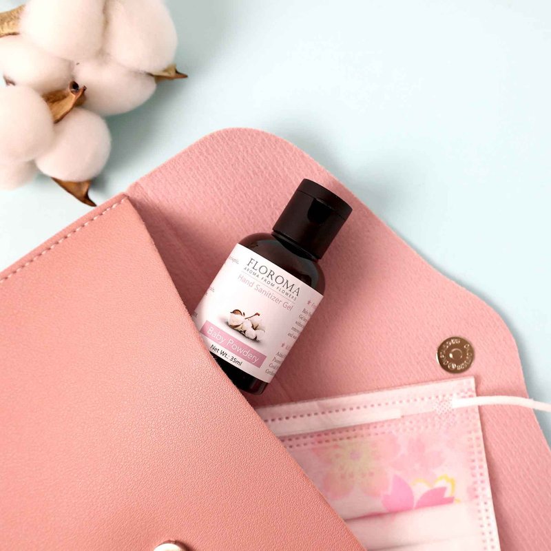 爽身粉納米消毒搓手液 Baby Powdery Hand Sanitizer - 洗手乳/洗手用品 - 其他材質 粉紅色