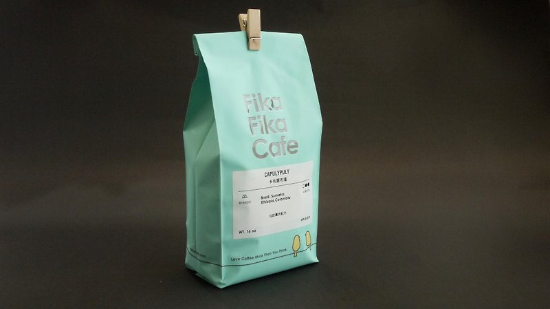 FikaFikaCafe 16oz "Mid-Deep Baking Limited Edition" Cabribri - Coffee - Fresh Ingredients Brown