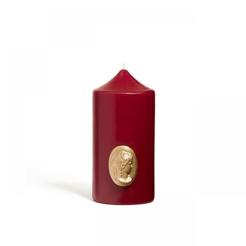 Cire Trudon 柱狀蠟燭 酒紅 - 香氛蠟燭/燭台 - 蠟 紅色