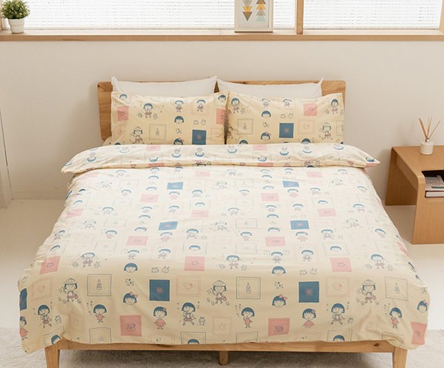 ちびまる子ちゃん　布団　カバー　（シングル） Amazon｜ちびまる子ちゃん 寝具セット シングル寝具カバーセット