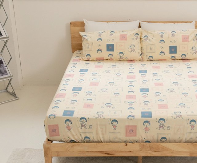 ちびまる子ちゃん　布団　カバー　（キング） Amazon｜ちびまる子ちゃん 3ピース寝具セット 布団カバー 掛け布団