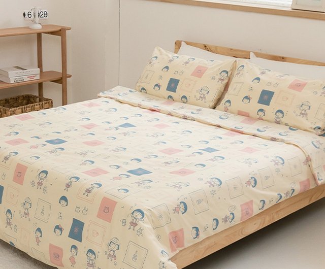 ちびまる子ちゃん　布団　カバー　（ダブル） 布団カバー ベッドカバー ダブル ちびまる子ちゃん 掛け布団