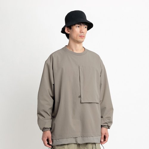 TMCAZ Double Layer Hem Sweat Crewneck層疊下擺運動罩衫 2色入