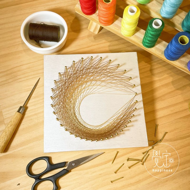 Stringart 藝術作品 - 擺飾/家飾品 - 其他材質 多色