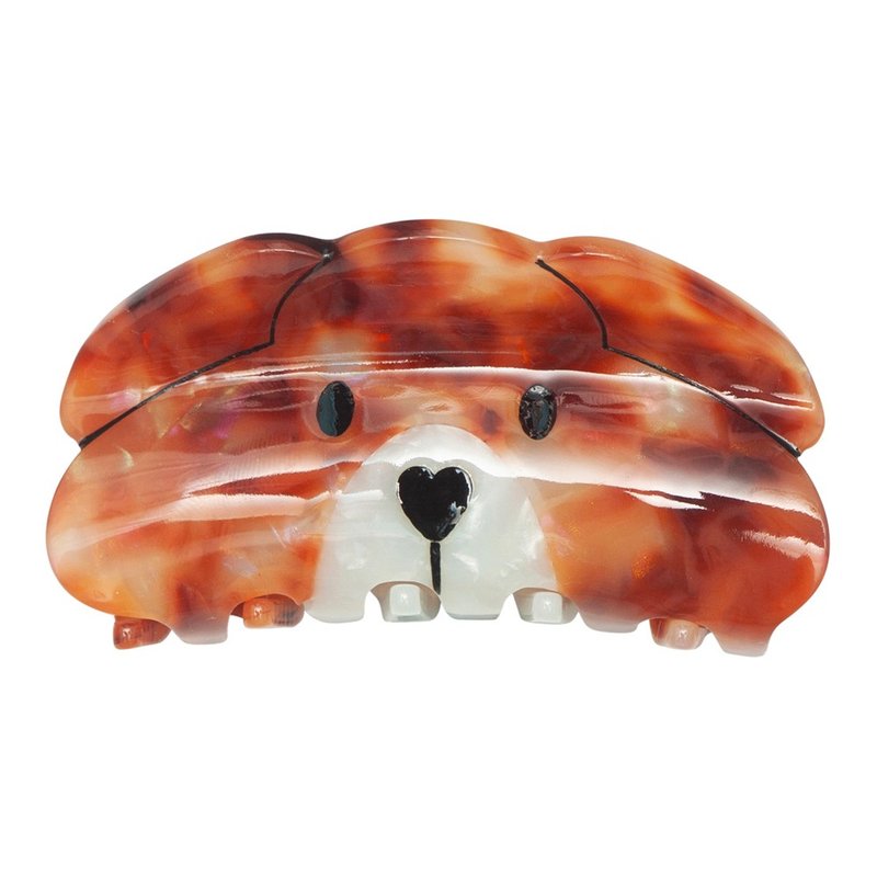 UK Mimi & Lula_AW24_Meow Party-Playful Dog Shape Clip Hair Accessories New Product Launched - Baby Accessories - Polyester 