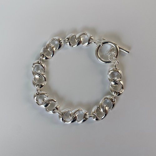 lisoo-jewelry 手鍊 925純銀 volume bracelet 02